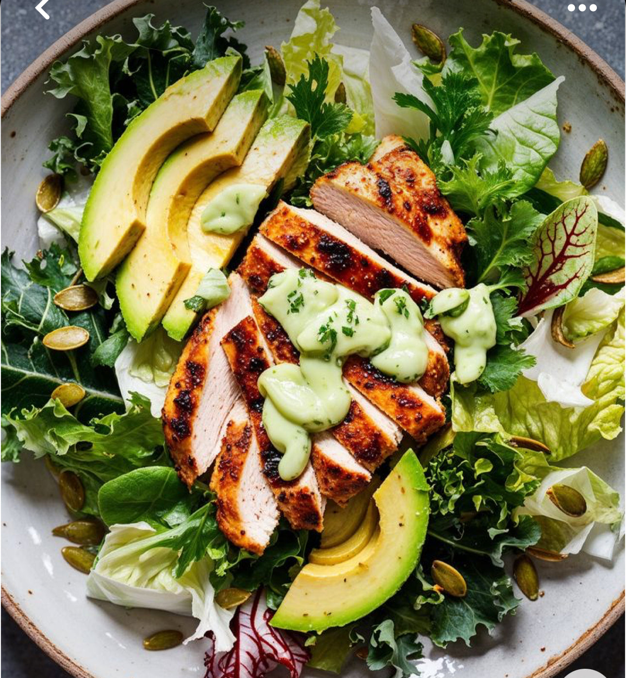 Chicken and Avocado Salad