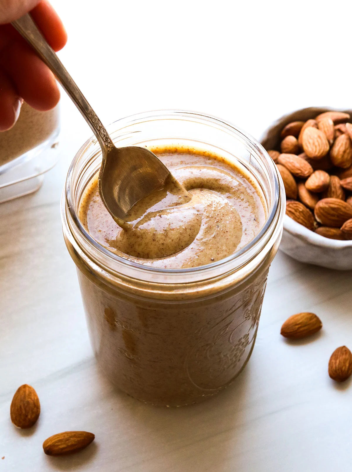 Almond Butter Jar